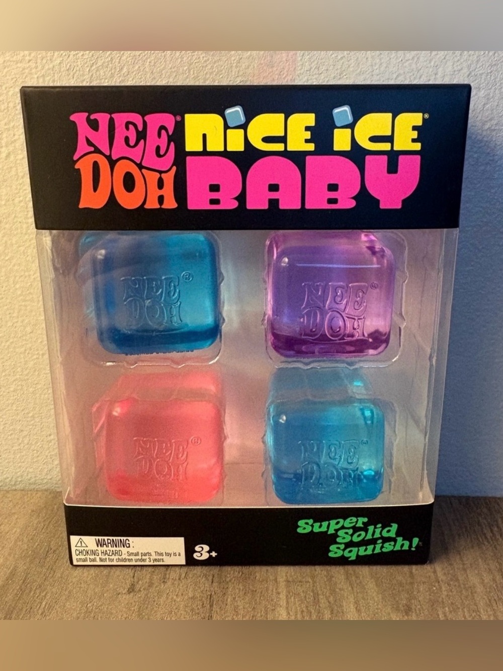 Needoh Nice Ice Baby 4 Pack Super Solid Squish!